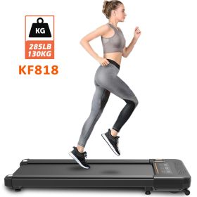 Under Desk Treadmill Walking Pad with Remote Controll, Heavy Duty 2.5HP 300LBS